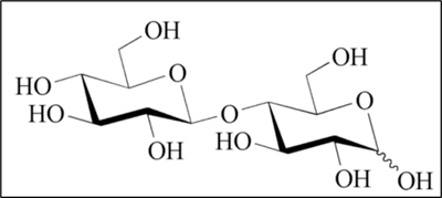 Figure 1- Molecular structure of Cellobiose.